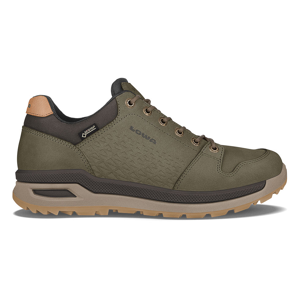 Scarpe Sportive Uomo Lowa Locarno GTX Lo Verdi/Grigie PMYRBD-135